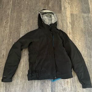 Used Eastern Mountain Sports (EMS) Black Ski Jacket - Women’s Size S
